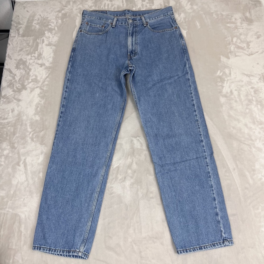 Y2K Levis 550‎ Jeans Mens 34x32 Denim Tapered Relaxed Grunge Skater Americana